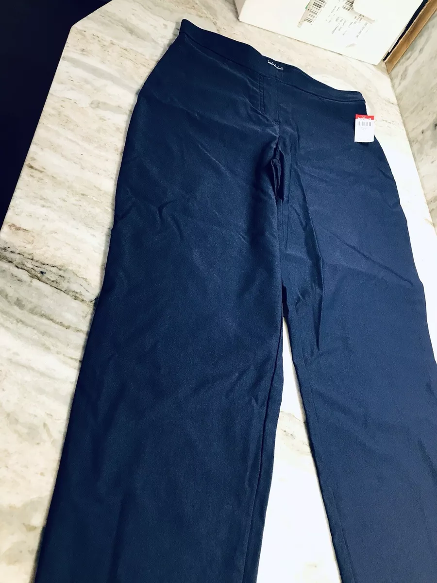 Kmart - Basic Editions Navy Blue Strech Pants Size Small