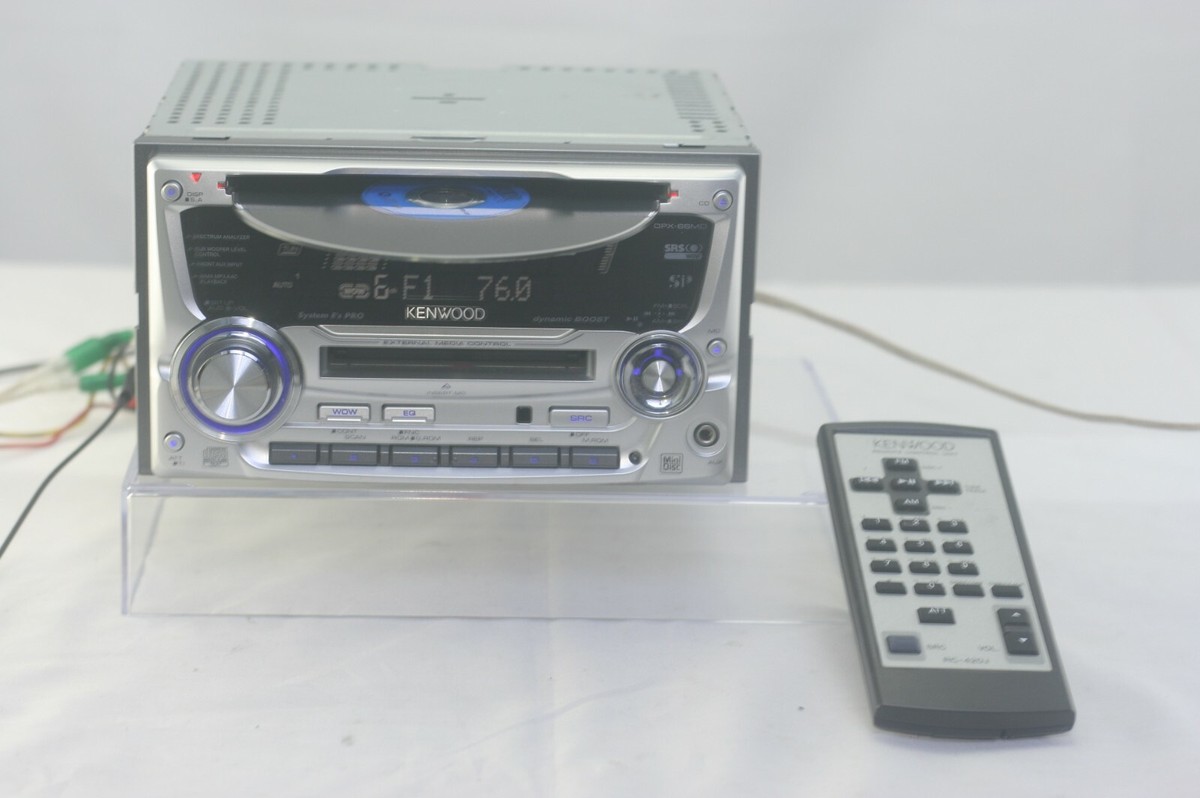 Kenwood DPX-66MD CD MD Player Receiver Car Audio | CD Player
