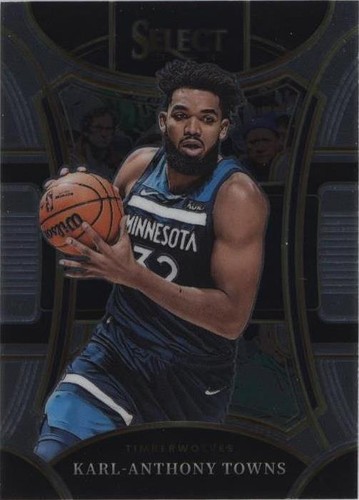 2023-24 Panini Mosaic /75 Karl-Anthony Towns Choice Red & Yellow 