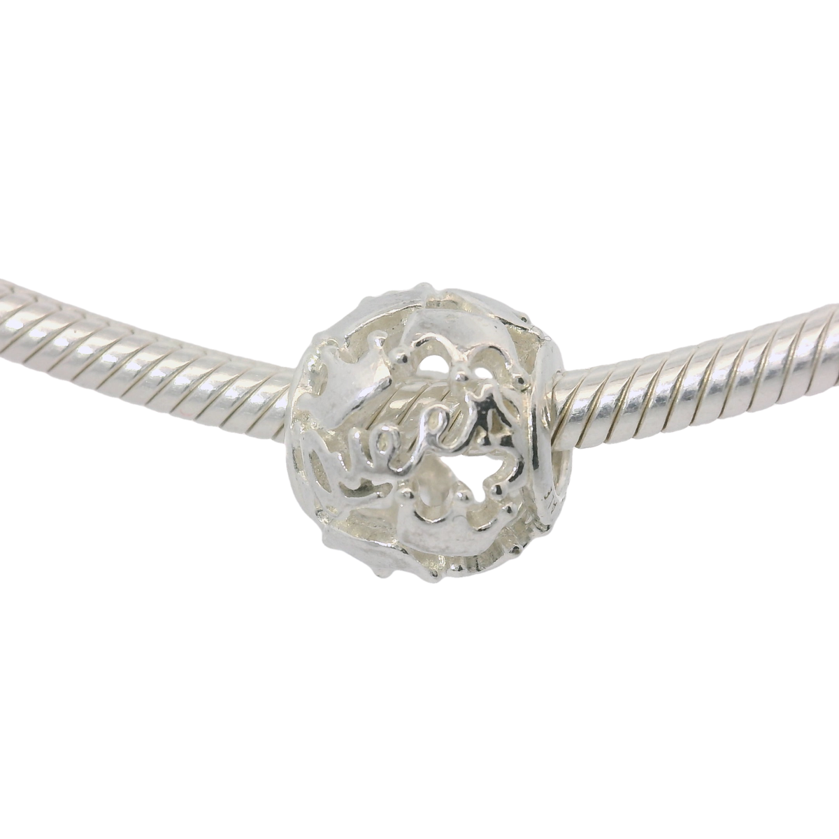 Genuine PANDORA 798354 Openwork Queen Crown Regal Charm Only UK