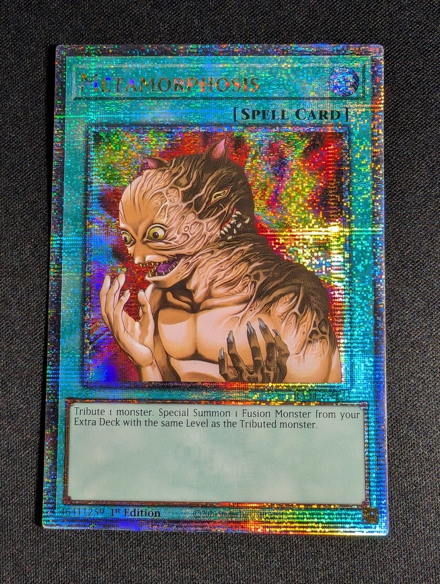 Yugioh - Metamorphosis RA04-EN123 1st Edition Quarter Century Rare