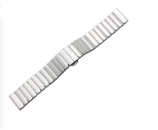 22mm White Ceramic Watch Band for Armani AR1400 1410 1412 1418 1473 1402 L174