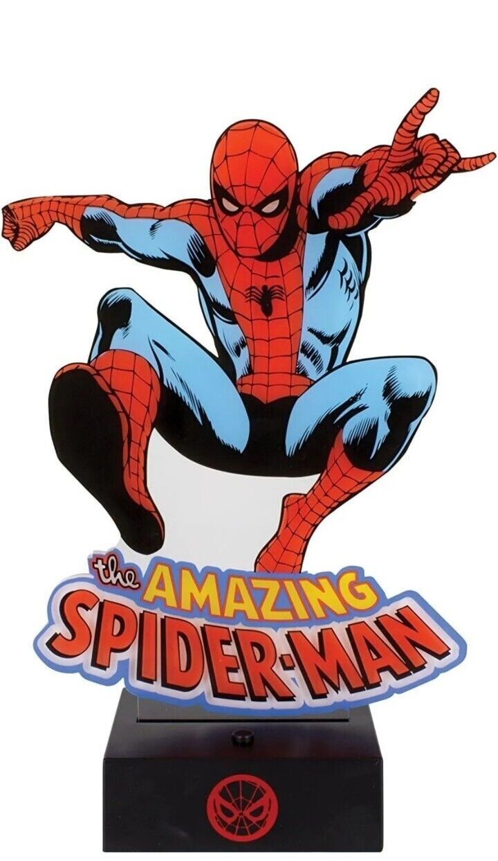 Marvel Comics Spiderman Light Battery and USB Powered for sale 