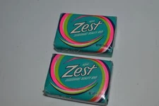 Zest Vintage Deodorant Beauty Bar Soap 3.34 oz Procter & Gamble -Lot of 2 (AKL1)