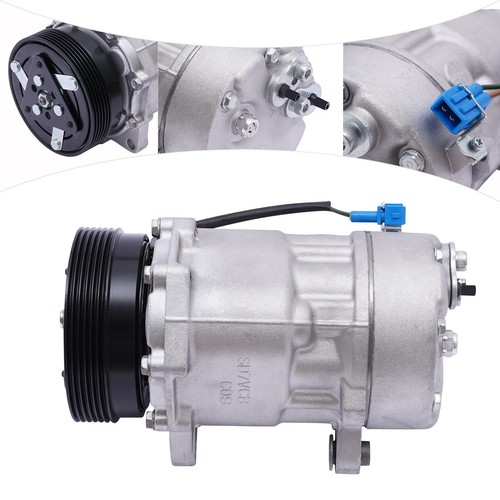 !A/C Compressor SD7V16 for Volkswagen Beetle Jetta Golf 1998-2001 1.8L 1.9L 2.0L - Picture 3 of 17