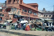 INDIA Found SLIDE Photo A MOMENT IN TIME AND SPACE 35mmTransparency 41 LA 80 D