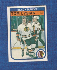 1982-83 OPC O-pee-chee Hockey # 68 Tom Lysiak