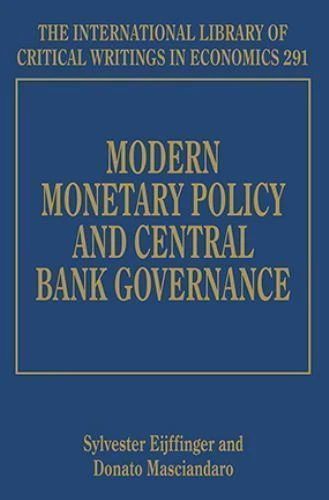 Modern Monetary Policy and Central Bank Governance, Hardcover by Eijffinger, ...