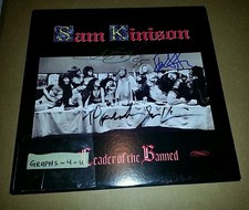 SAM KINISON SIGNED SLASH AUTOGRAPH DWEEZIL ZAPPA COA 