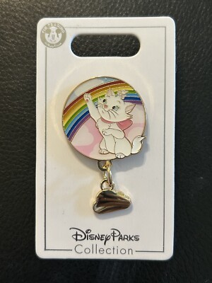 Disney Parks Weather Rainbow Marie Cat Pin Shanghai