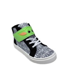 Star Wars Mandolorian Grogu Baby Yoda Toddler High-Top Sneaker Super Cute