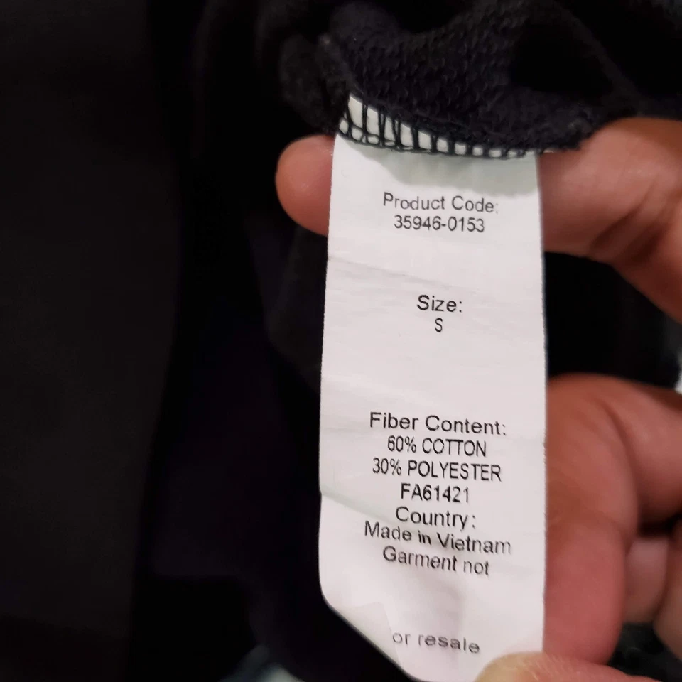 Sudadera Levi's X Star Wars Mujer Pequeña Negra Sudadera con Capucha Chewbacca Cordón LEER Foto 4 de 4