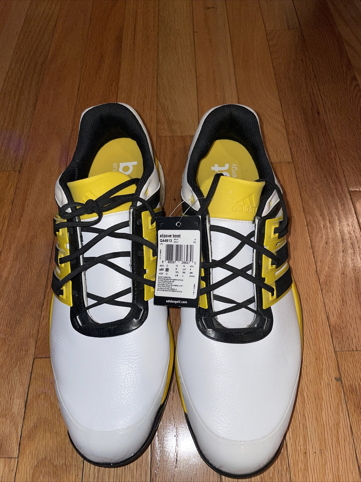 New Men’s Adidas Adipower Boost Golf Shoes Size 12 1/2 eBay