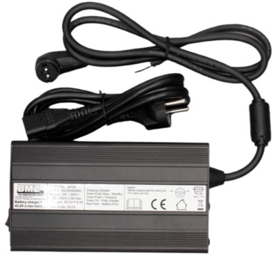 BMZ Ladegerät 42 V Stecker Rosenberger 4A Lithium Ion u.a. für Grace, Mifa NEU