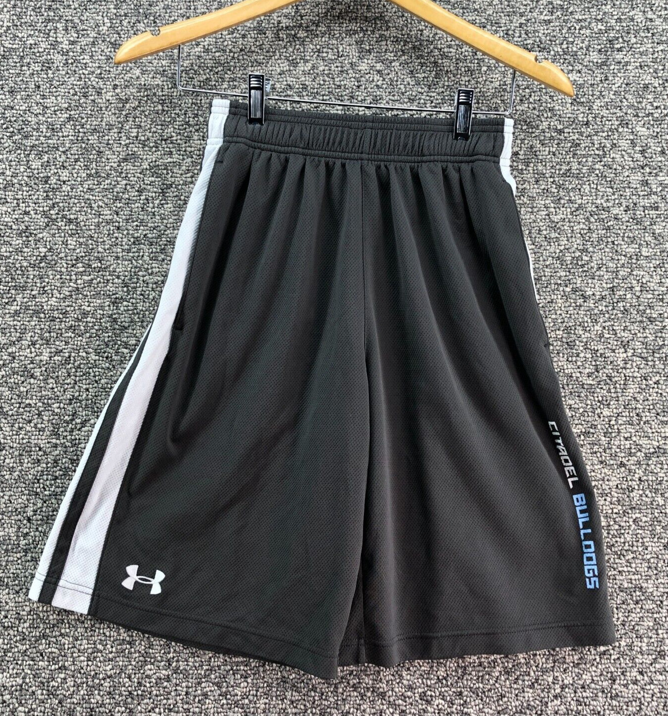 Under Armour Loose Basketball Shorts Citadel Bulldogs… Gem