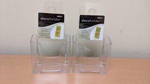 Deflect-o Countertop/wall Mount Literature Holder - 2 pieces