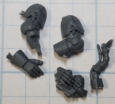 Warhammer 30K Space Marine Bits Tank Upgrade Commander Monoculars w Command Arms