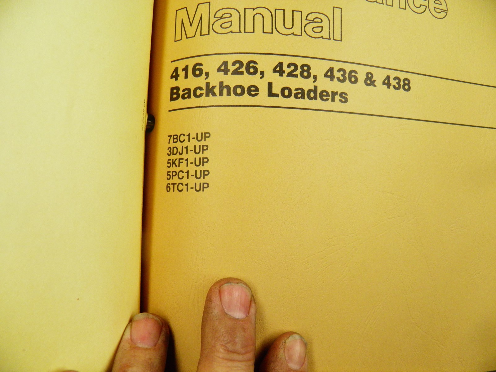 CAT Caterpillar 428 438 & II Service Shop Repair Manual Tractor Backhoe  Loader | eBay