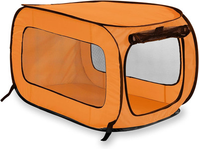 Portable, Collapsible, Pop up Kennel Travel Cat and Dog Crate, 32.5'' L X 19.5'' W