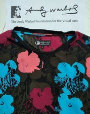 ANDY WARHOL / PEPE Pop Art Top - Size Small - Officially Licenced Warhol Product