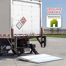 Residential Delivery with Lift gate service for LTL product in our store.