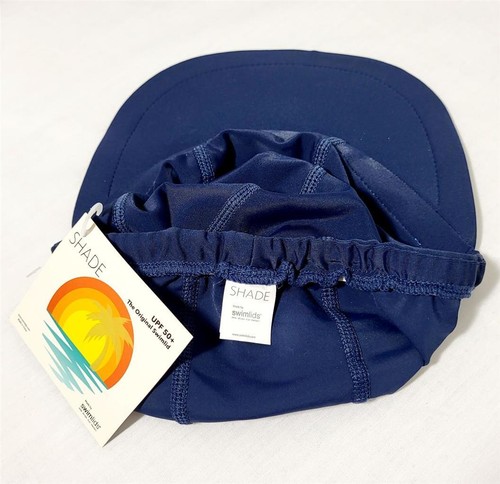 Swimlids L Youth Navy Blue Sun Shade Hat Baseball Cap Elastic-Fit UPF 50+ - Picture 5 of 6