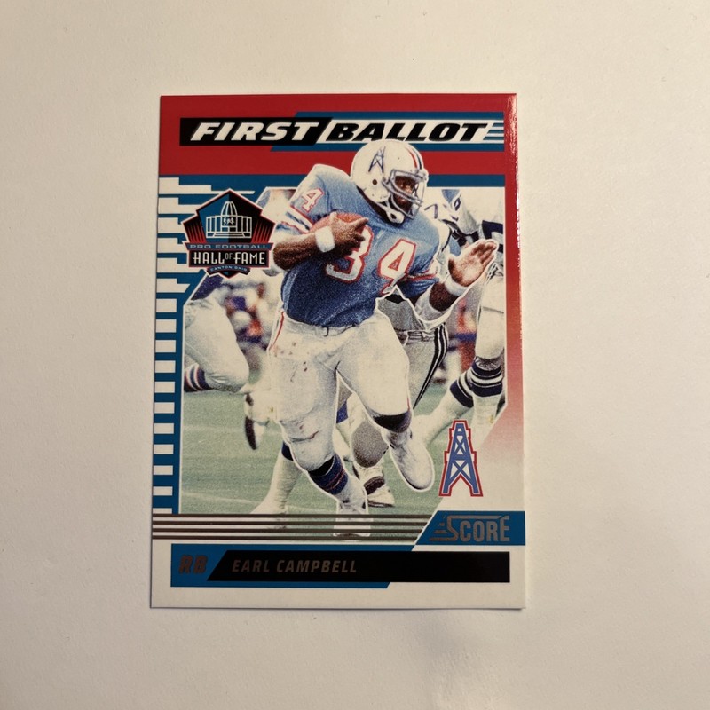 2025 Score - First Ballot Earl Campbell #2