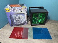 Psycho Strobe Light Color Panels  Speed Adjuster - Original box - Tested Works