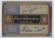 2012 SP Signature Edition Dual Signatures Jordan Lyles Ross Seaton Auto 0j4n
