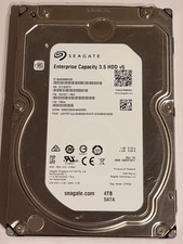 4TB Seagate Enterprise HDD v5 (ST4000NM0035) in Good Health (Damaged Data Case)