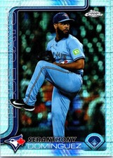 2025 Topps Chrome Update Series - Seranthony Dominguez #USC100 Prism Refractor