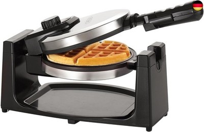 bella Klassisches rotierendes belgisches Waffeleisen mit antihaftbeschichteten