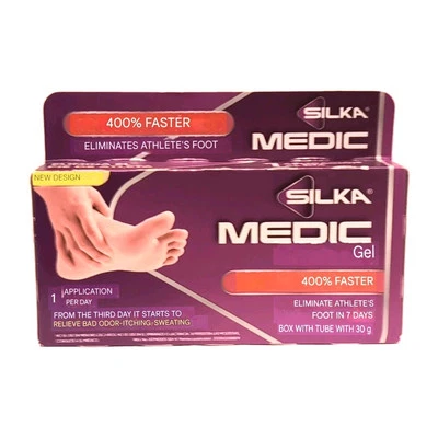 Silka Medic Gel Antifungal Aids Athletes Foot 30g