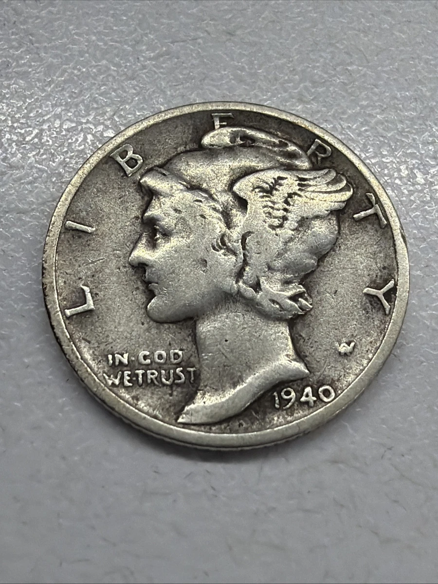 Circulated 1940 Year Mercury Dimes (1916-1945) for sale | eBay