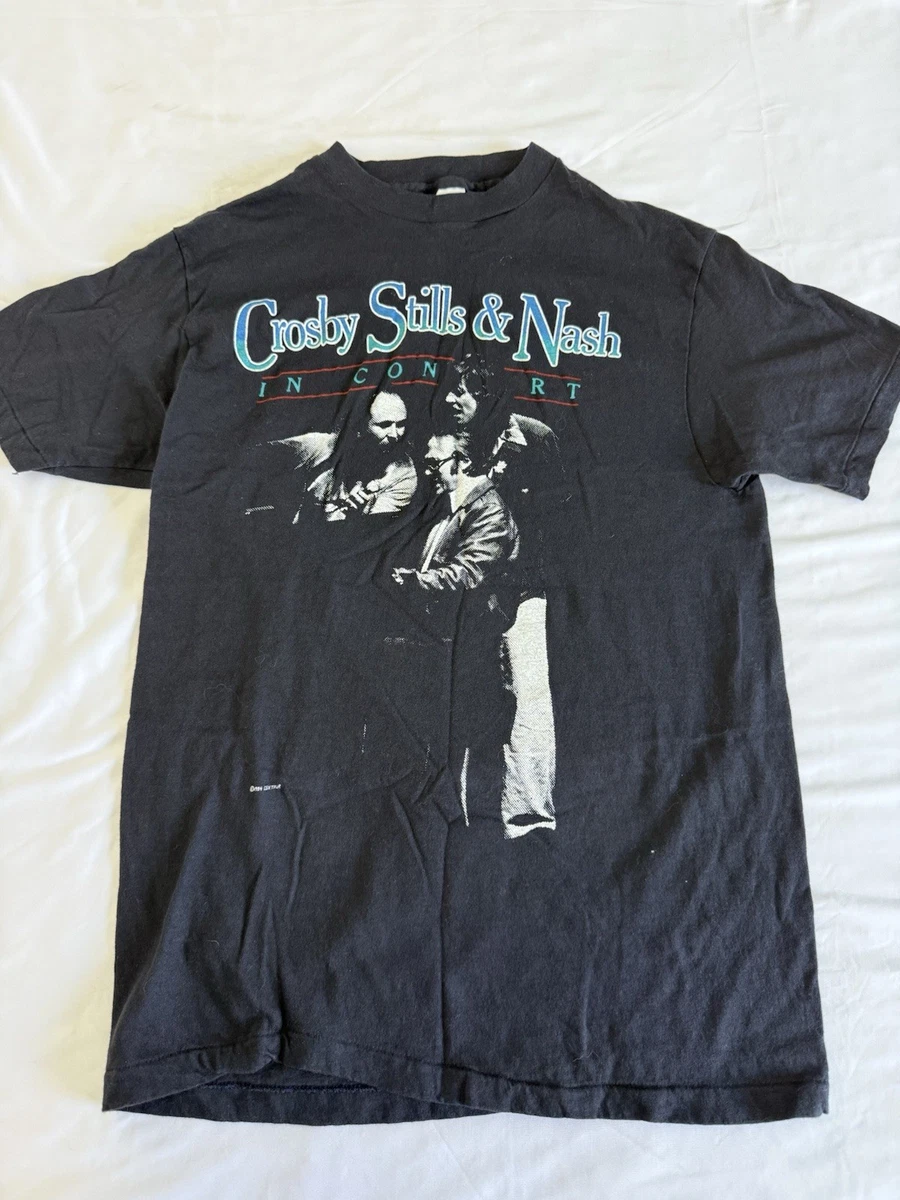 Crosby Stills Nash Shirt In Men's Vintage T-Shirts for sale | eBay