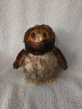 WEBKINZ GANZ Stuffed Animal Plush Brown BARRED OWL No Code HM451