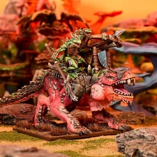Salamander Ghekkotah Slasher - Kings of War Mantic 28mm Lizardmen for Warhammer