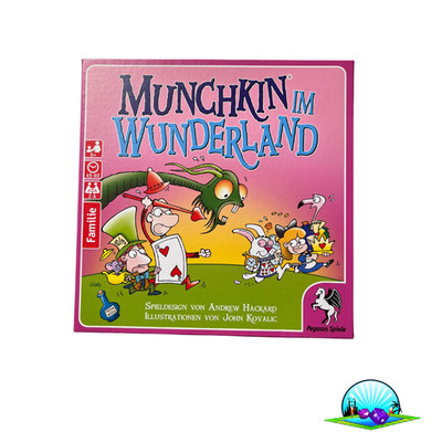 Pegasus Munchkin im Wunderland Brettspiel - Vollständig