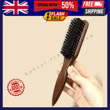 Boar Bristle Slick Back Hair Brush & Rat Tail Brush for Men & Women Styling tool