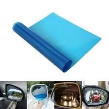Car Rearview Mirror Rainproof Film Anti-Fog Anti-Glare Cover Trims Accessories