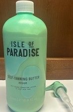 Isle Of Paradise Self Tanning Butter Hello Golden Glow 16.9 Fl Oz New  Pump NWB