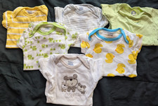 Gerber 0-3 Months Bodysuits Lot of 6 Excellent Clean Condition