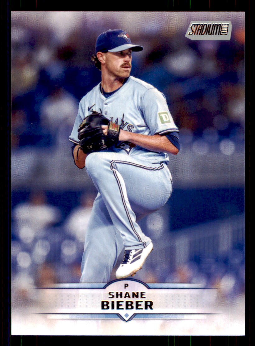 2025 Stadium Club #12 Shane Bieber Toronto Blue Jays