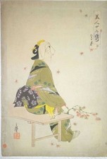 Ukiyo-e Twelve Aspects of Beauty Long Moon