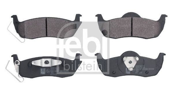 Bremsbelagsatz Scheibenbremse Hinterachse FüR Jeep Grand Cherokee III Commander-image