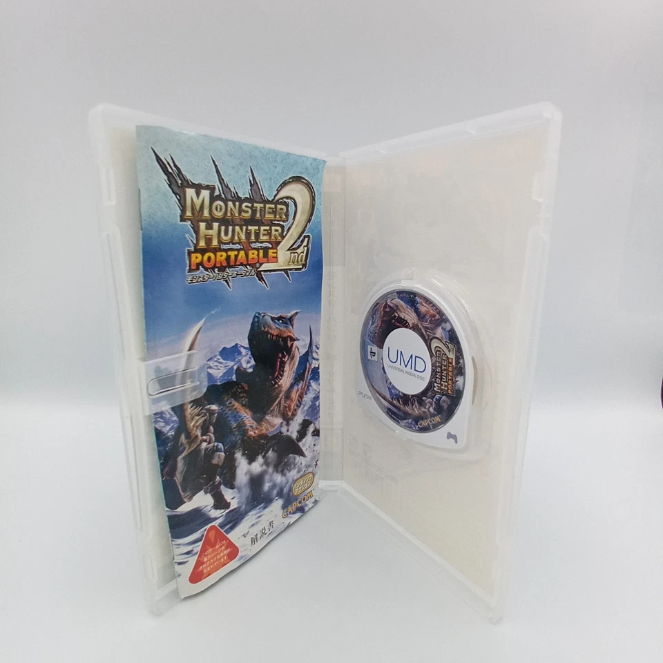PSP Monster Hunter Portable 1st 2nd 3rd & 2G PlayStation Portable Japanese CIB - Image 4 of 4