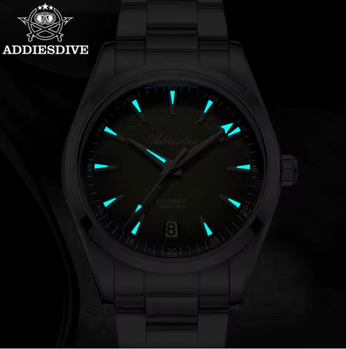 ADDIESDIVE Luxury Automatic Watch Mechanical Stainless Steel Watch For Men - Picture 2 of 7