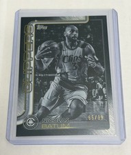 2025-26 Topps  Basketball  Nicolas Batum #146 Blackout Parallel Target SP /99