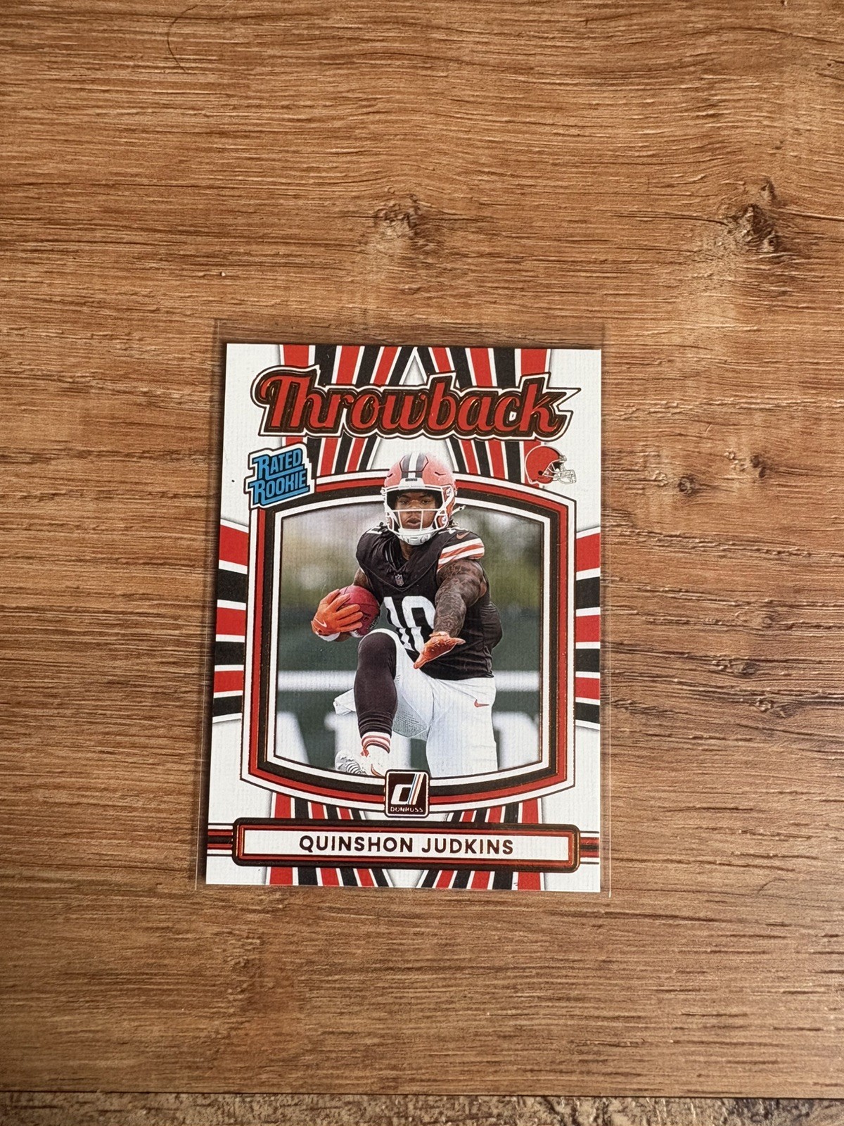 2025 Panini Donruss Quinshon Judkins #26 Throwback Rated Rookie