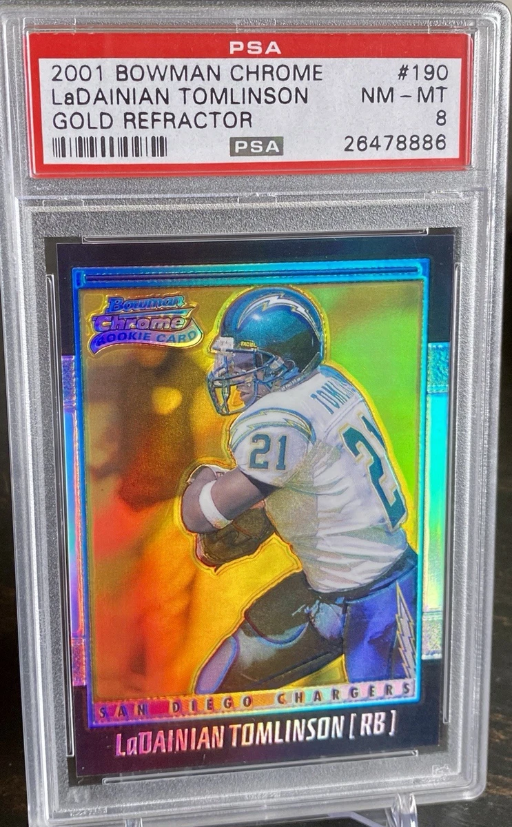LaDainian Tomlinson Rookie Football Trading Cards & Accessories